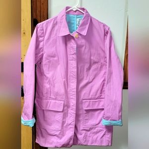 Lily Pulitzer Trench Coat Size Medium. Like new condition